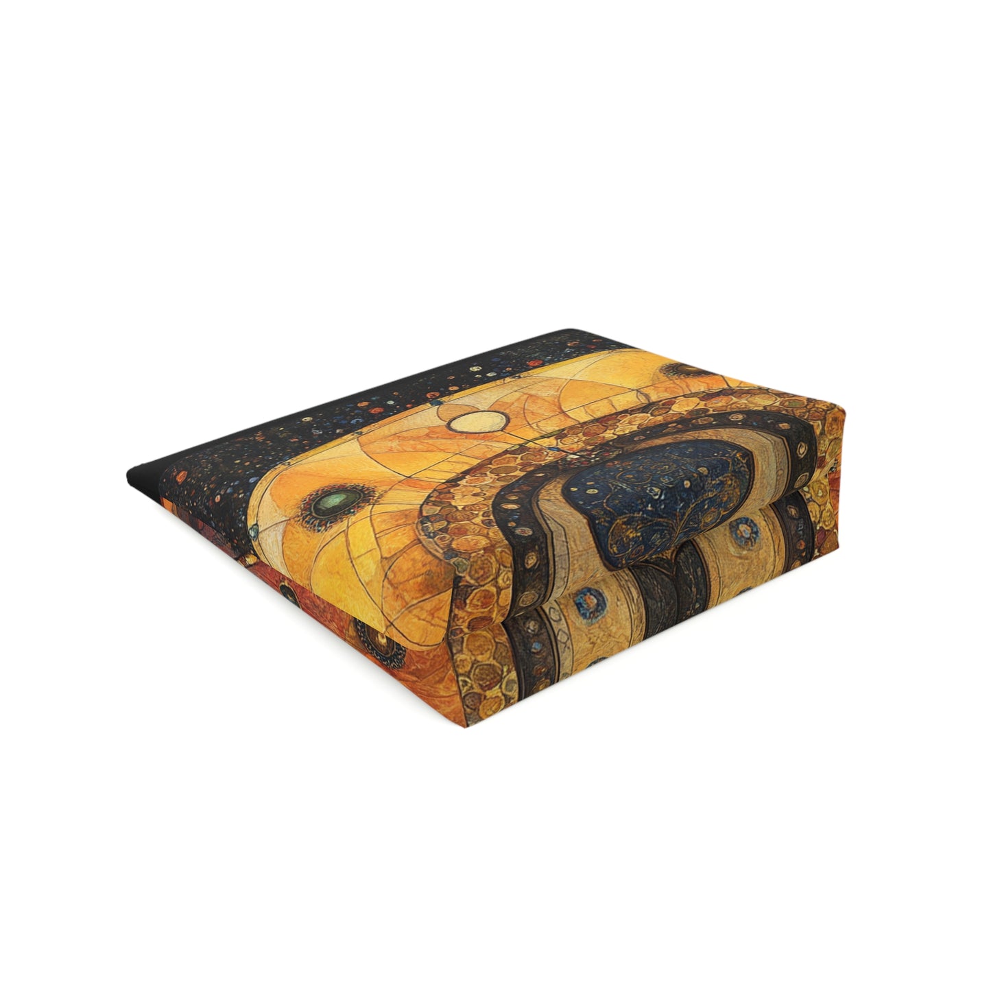 Fairy Door Artistic Cotton Cosmetic Bag - Unique Makeup Pouch, Travel Organizer, Gift for Her, Bohemian Style, Decorative Toiletry Bag