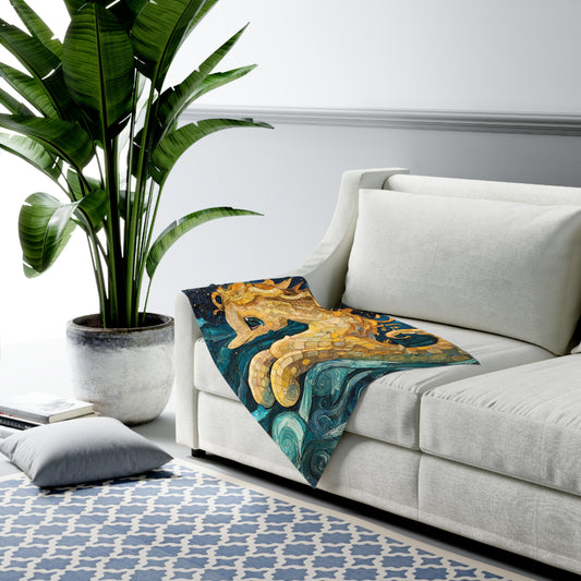 Baby Seahorse Swaddle Blanket | Soft Baby Wrap, Nursery Decor, Gift for New Parents, Unique Baby Shower Gift