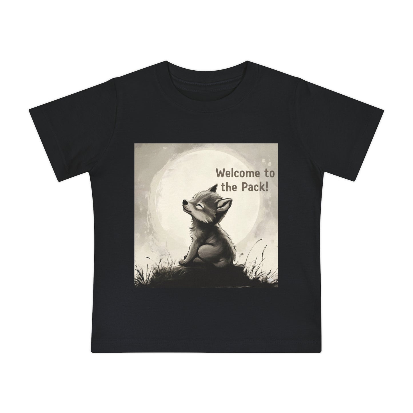 Welcome to the Pack Baby T-Shirt, Cute Animal Tee, Baby Shower Gift, Toddler Graphic Shirt, Newborn Clothing, Kids Gift