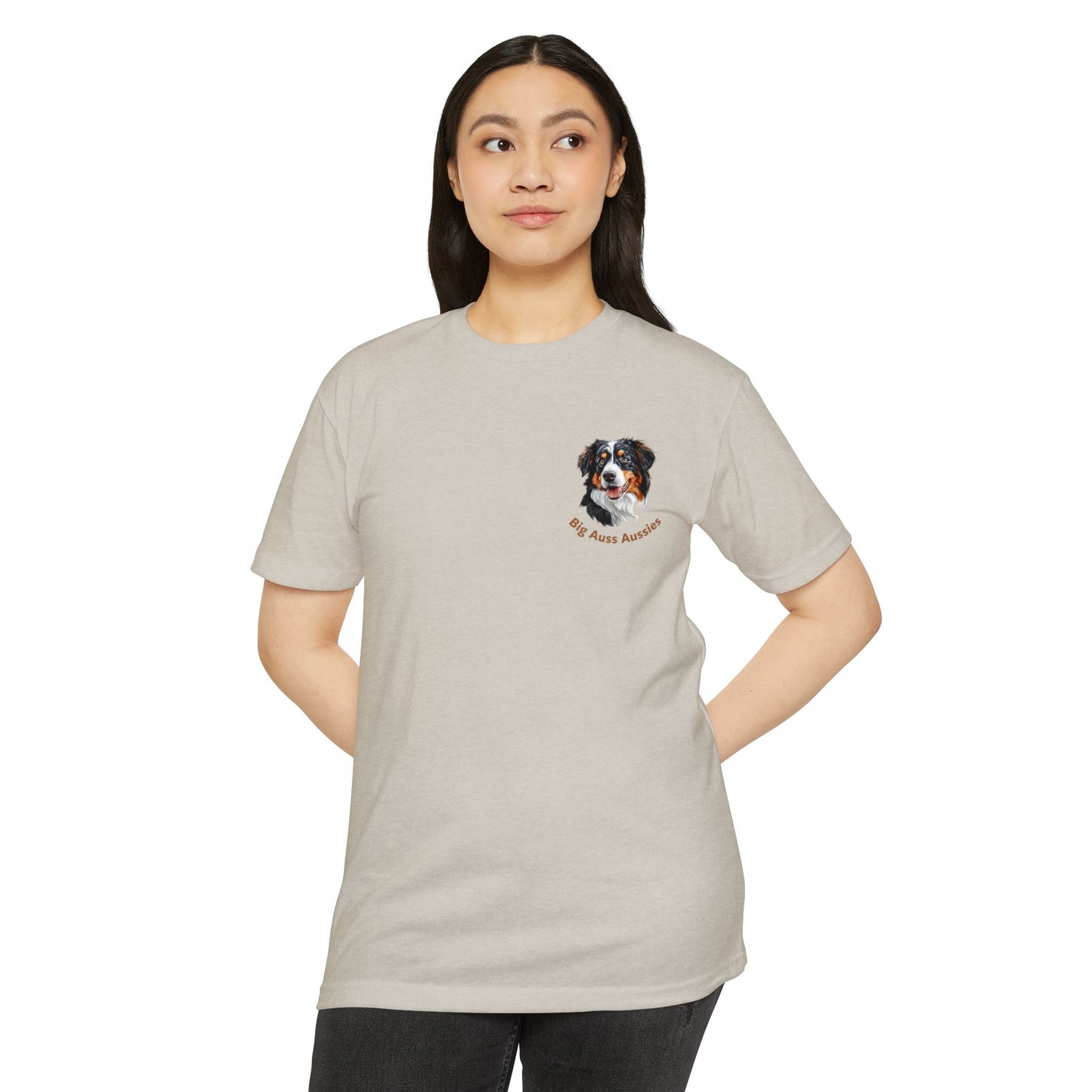 Big Auss Aussies Unisex T-Shirt - Australian Shepherd Lovers Gift