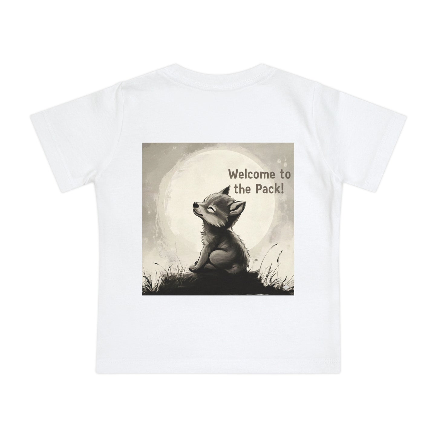Welcome to the Pack Baby T-Shirt, Cute Animal Tee, Baby Shower Gift, Toddler Graphic Shirt, Newborn Clothing, Kids Gift