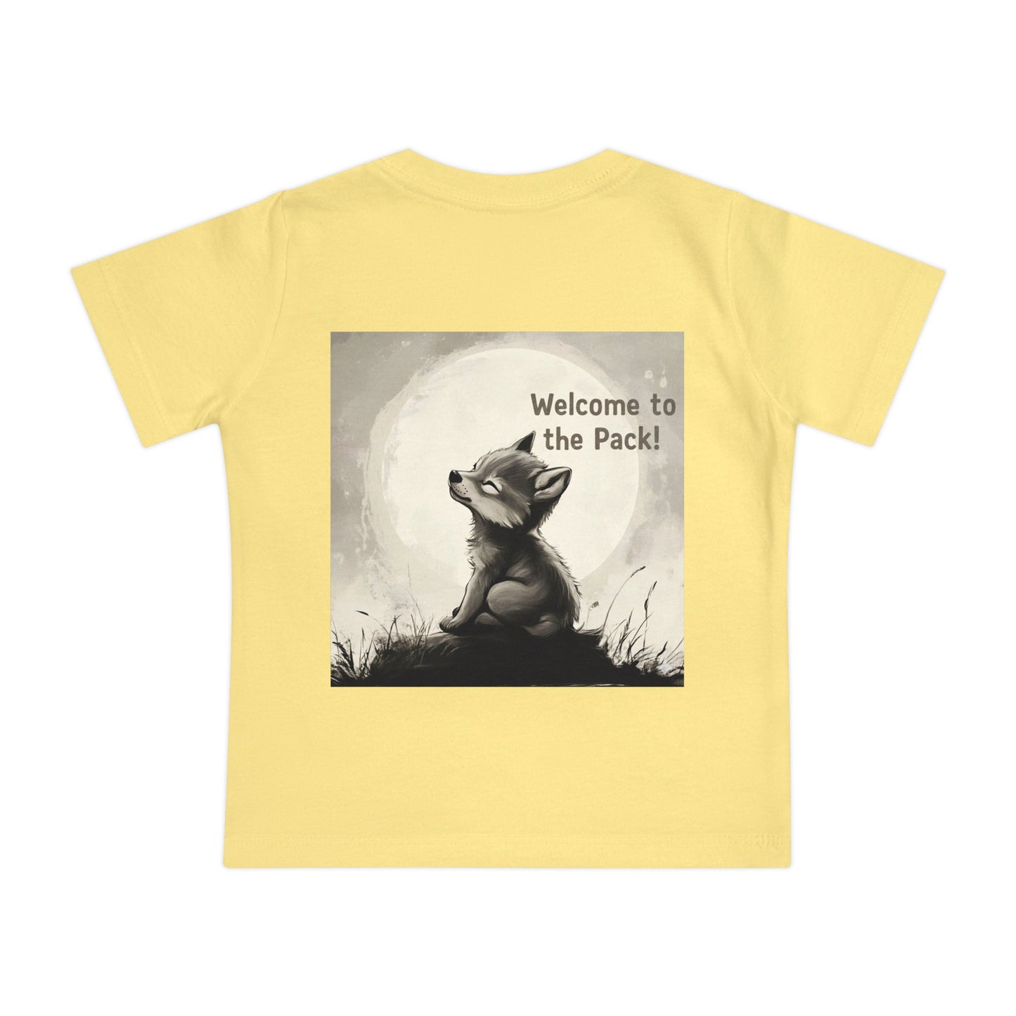 Welcome to the Pack Baby T-Shirt, Cute Animal Tee, Baby Shower Gift, Toddler Graphic Shirt, Newborn Clothing, Kids Gift