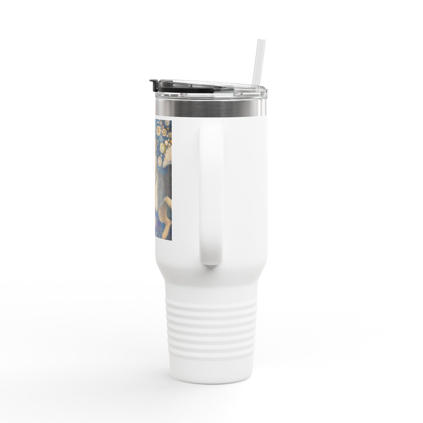 Husky Insulated Travel Mug, 40oz - Perfect for Dog Lovers, Gifts, Outdoors, Travel, Coffee and Tea Enthusiasts