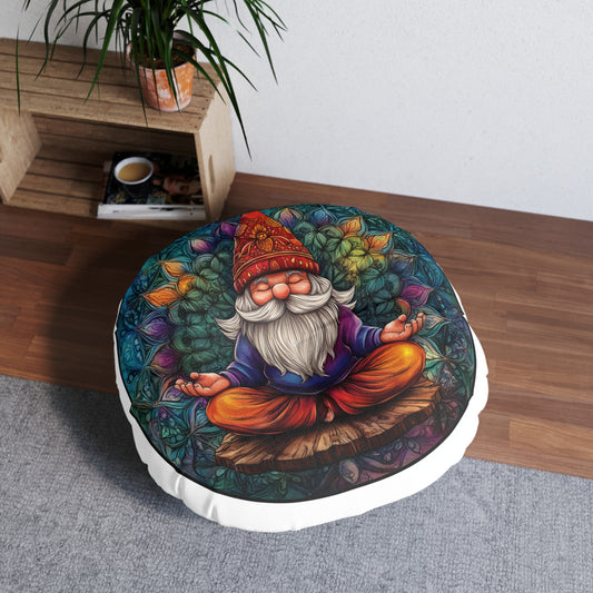 Tufted Floor Pillow, Round