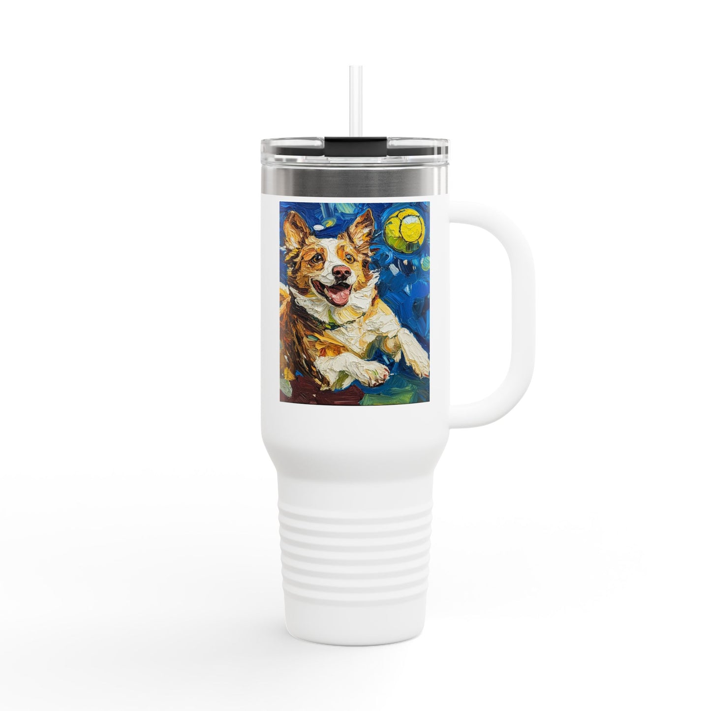 Australian Shepherd Lover's Insulated Travel Mug | 40oz | Perfect for Dog Owners | Unique Gifts | On-the-Go Drinkware