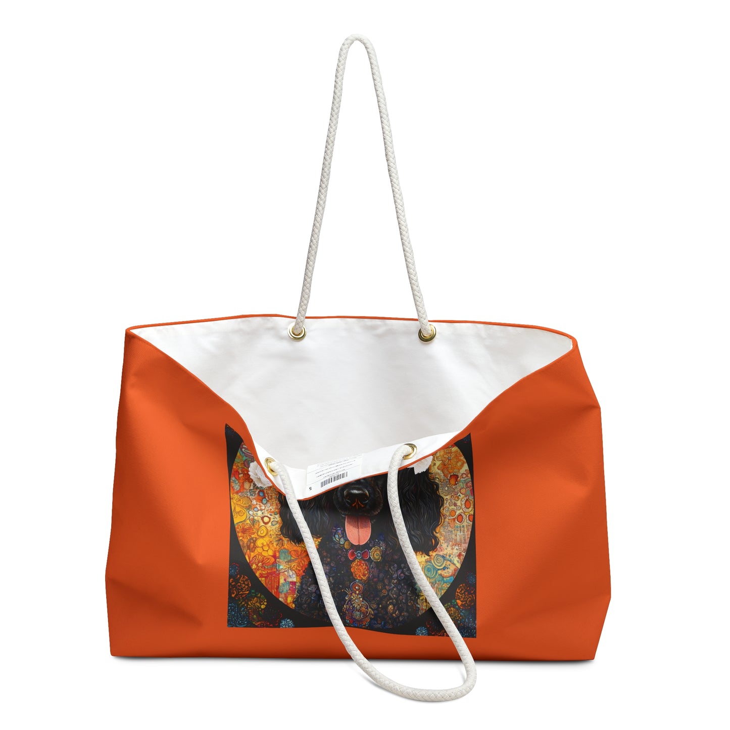 Black Poodle Weekender Bag | Perfect for Pet Lovers, Travel, Beach Days, Gifts, or Fun Getaways