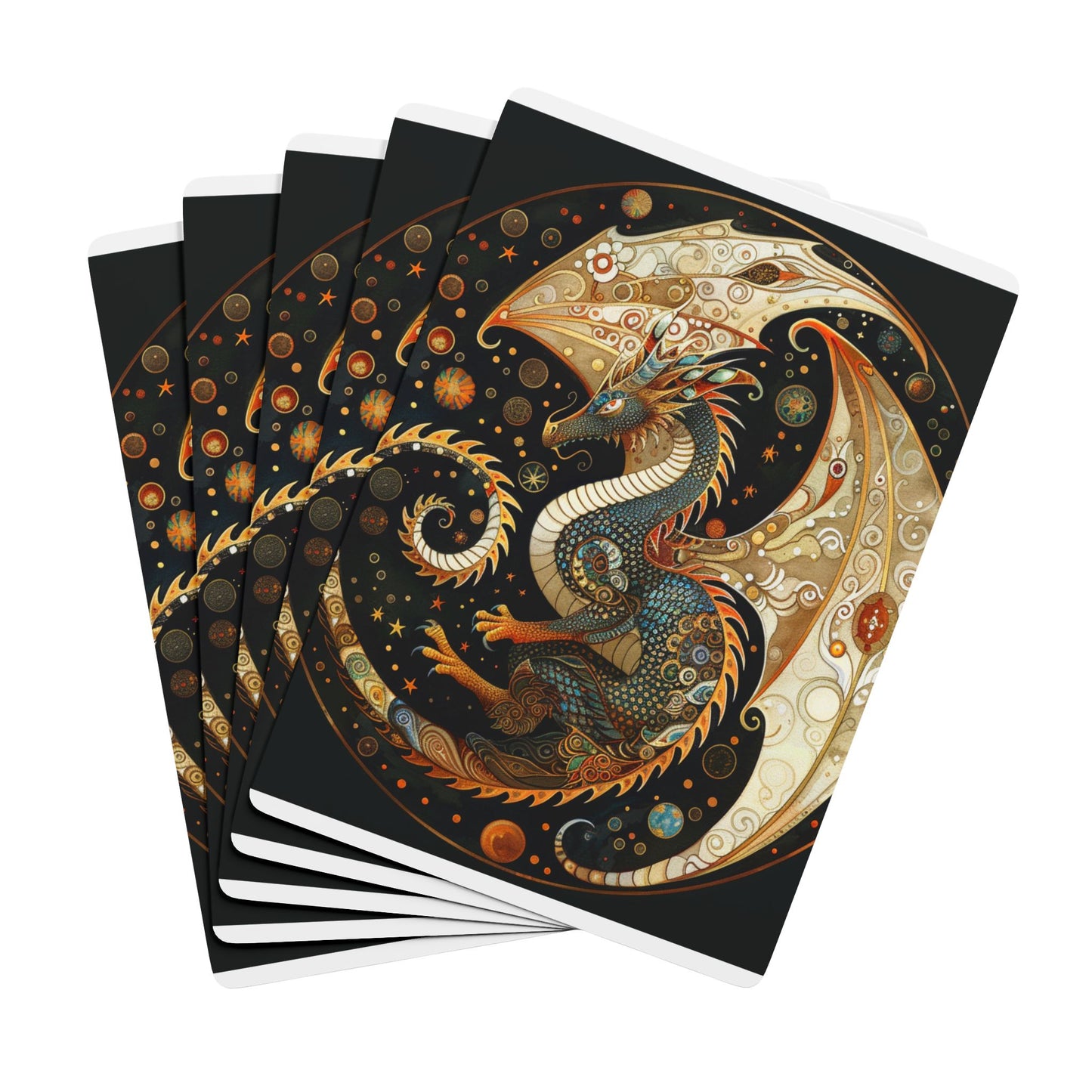 Dragon-Themed Poker Playing Cards Set | Unique Gift for Gamers | Fantasy Card Deck for Table Games, Collectors, Poker Nights, Game [...]
