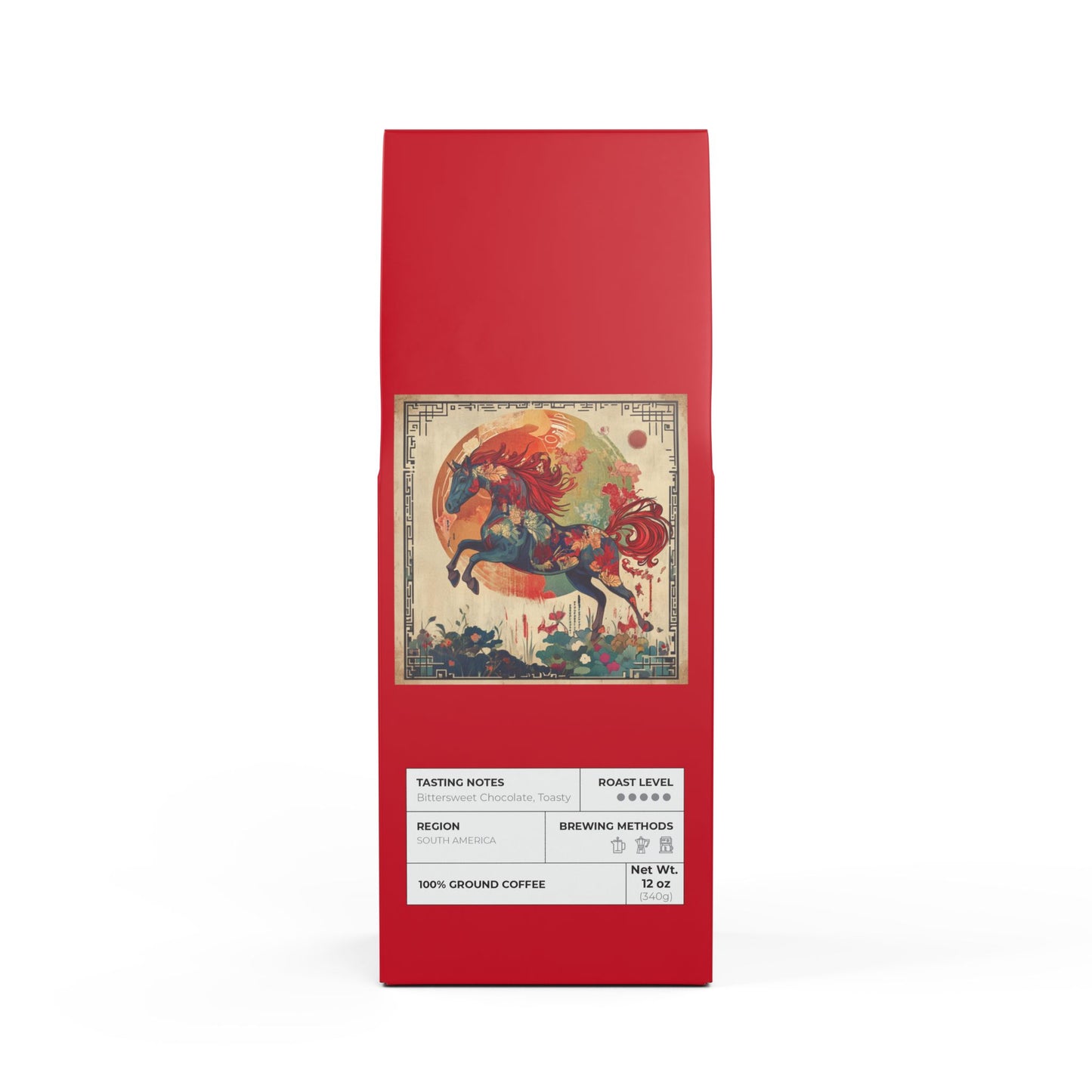 Year of the Fire Horse Bitterroot Coffee Blend (Dark French Roast)