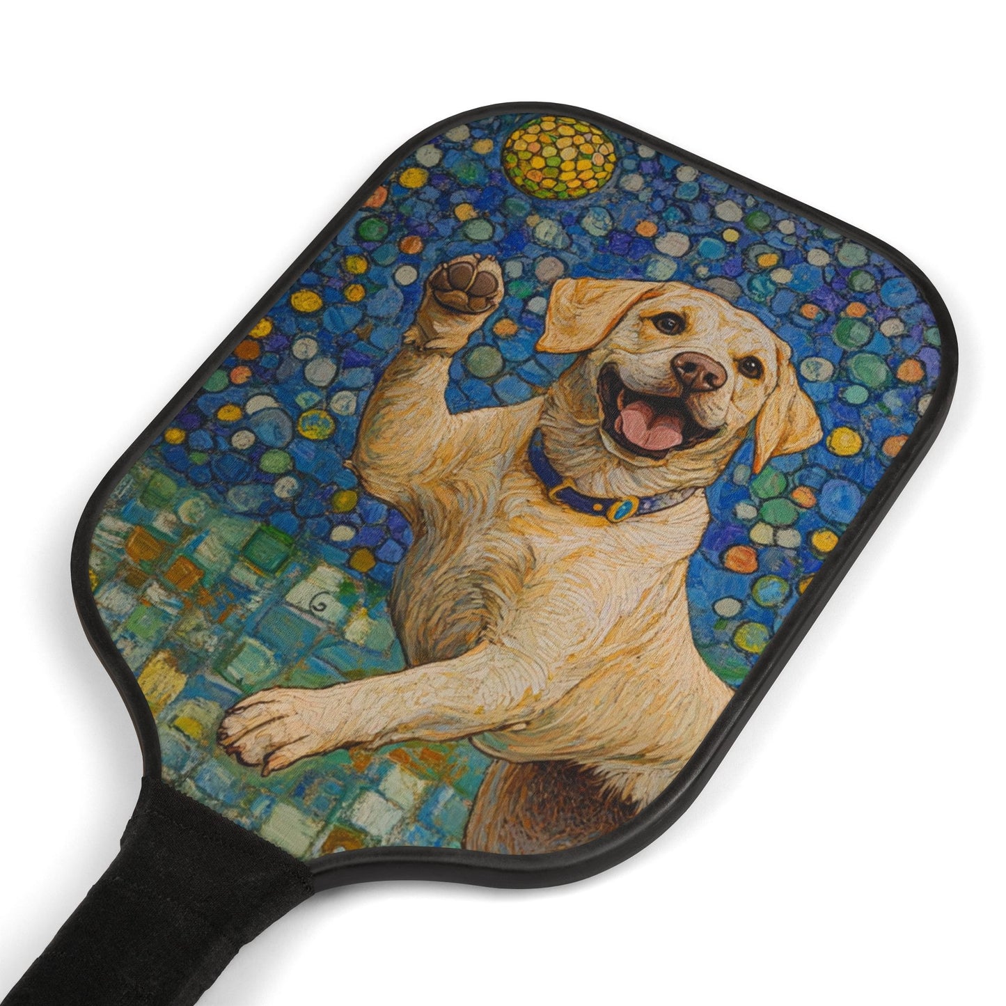 Yellow Lab Pickleball Kit | Fun Sports Gear for Dog Lovers, Animal Lovers Gift, Outdoor Games, Pet Owner Activities, Summer Fun
