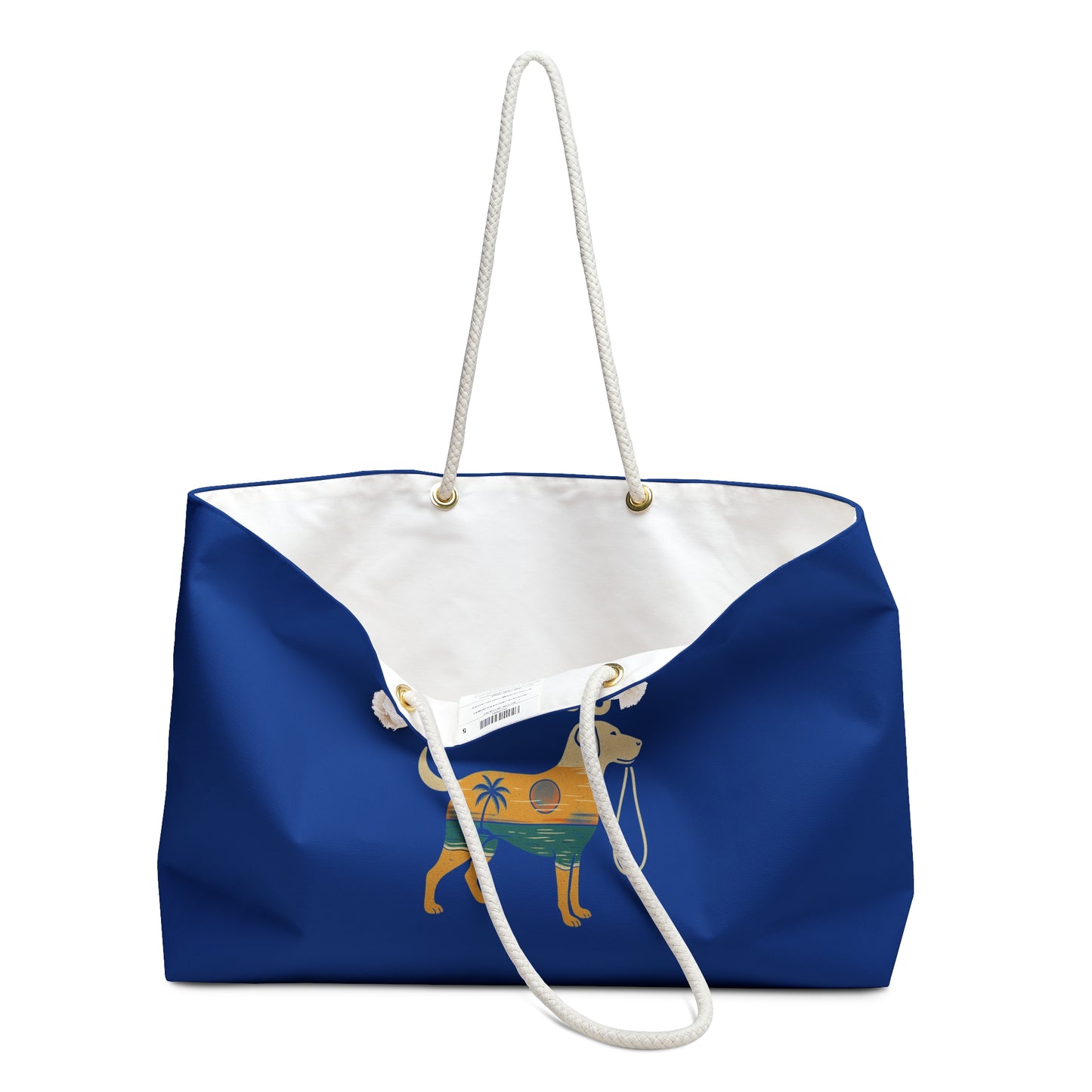 Busy With My Dog Weekender Bag – Beach Tote for Dog Lovers