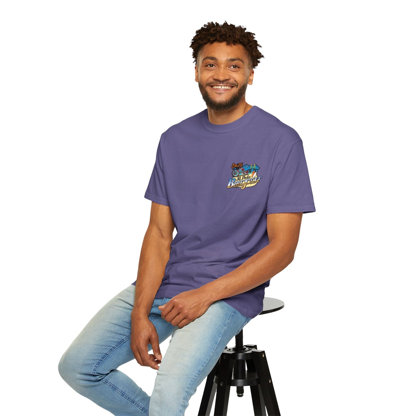 St Pete FL Bike Fest  Vintage-Style Unisex T-Shirt | Beach Vibes | Retro Apparel | Gift for Beach Lovers | Summer Fashion | Graphic Tee
