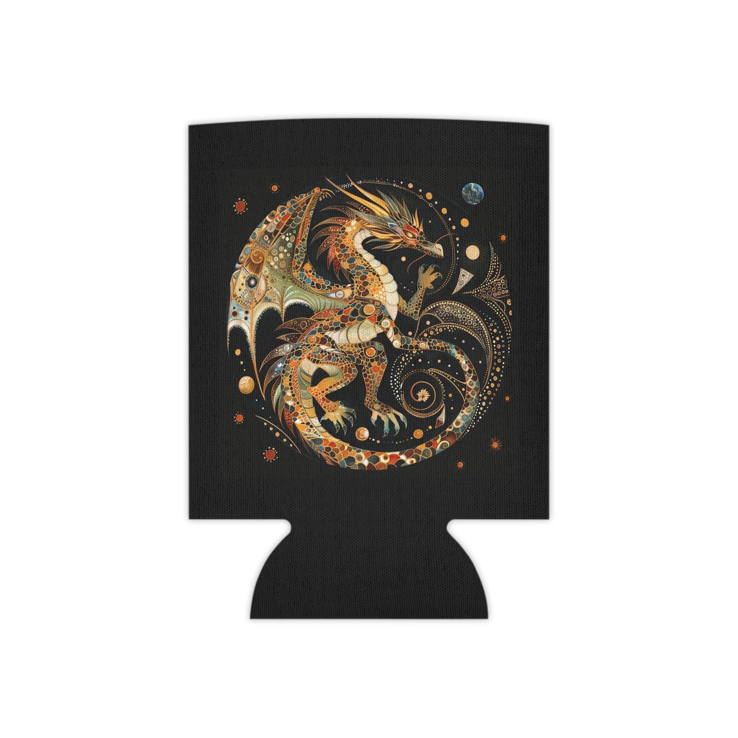 Mythical Dragon Can Cooler, Fantasy Beverage Insulator for Parties, Gifts, Dragon Enthusiasts, Festivals