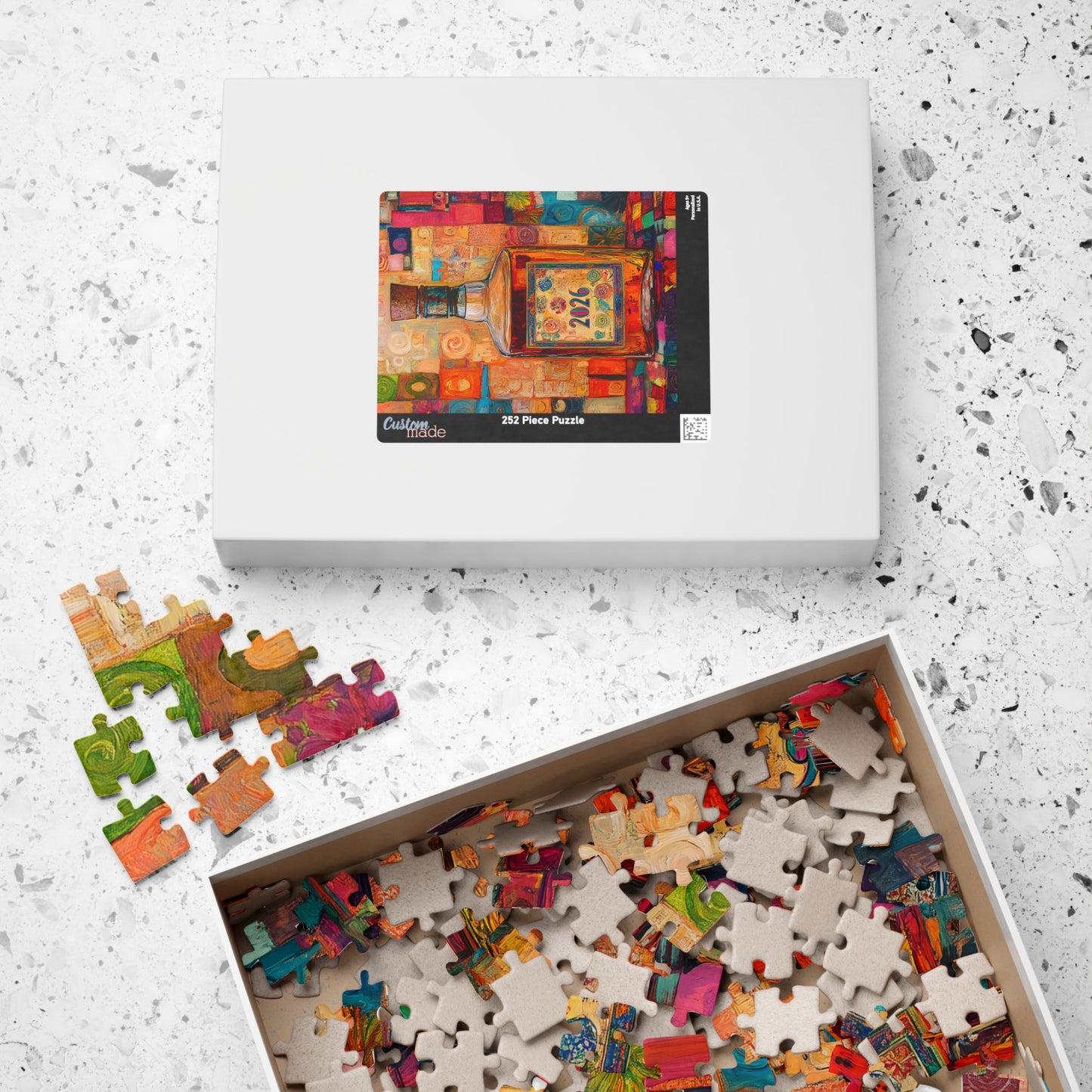 Happy New Year 2026 Tequila Bottle 2026 Puzzle