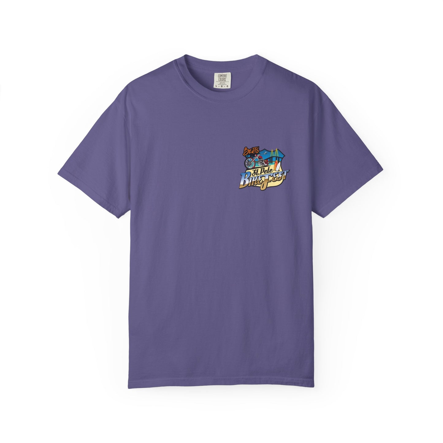 St Pete FL Bike Fest  Vintage-Style Unisex T-Shirt | Beach Vibes | Retro Apparel | Gift for Beach Lovers | Summer Fashion | Graphic Tee