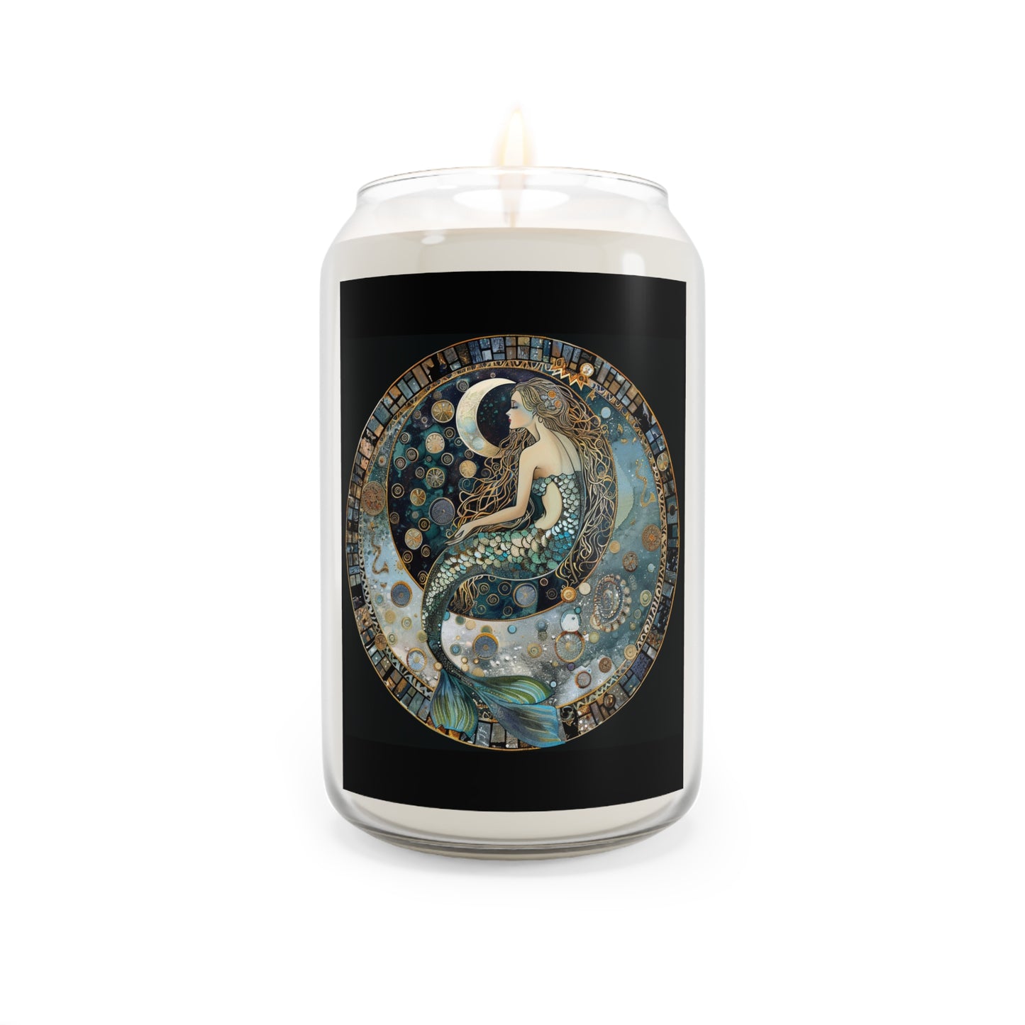 Mermaid Fantasy Scented Soy Candle, Relaxing Home Decor, Aromatherapy Gift, Self-Care Essential, Coastal Decor