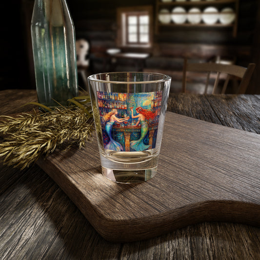 Mermaid Bar Scene Shot Glass | 1.5oz