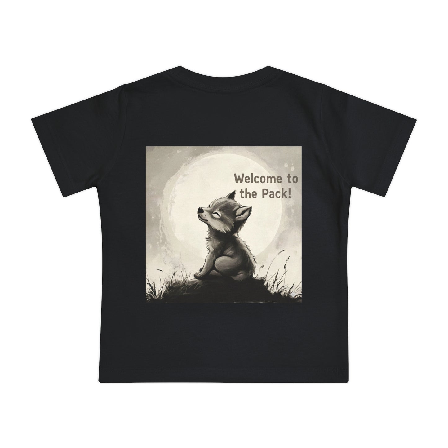 Welcome to the Pack Baby T-Shirt, Cute Animal Tee, Baby Shower Gift, Toddler Graphic Shirt, Newborn Clothing, Kids Gift