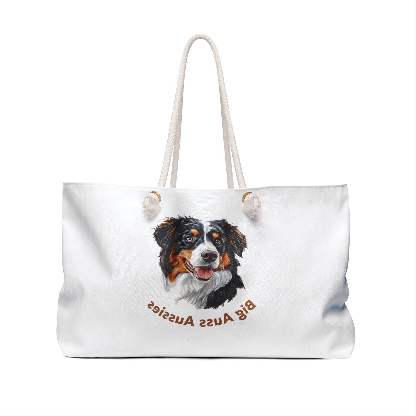 Big Auss Aussies Dog Lover Weekender Bag