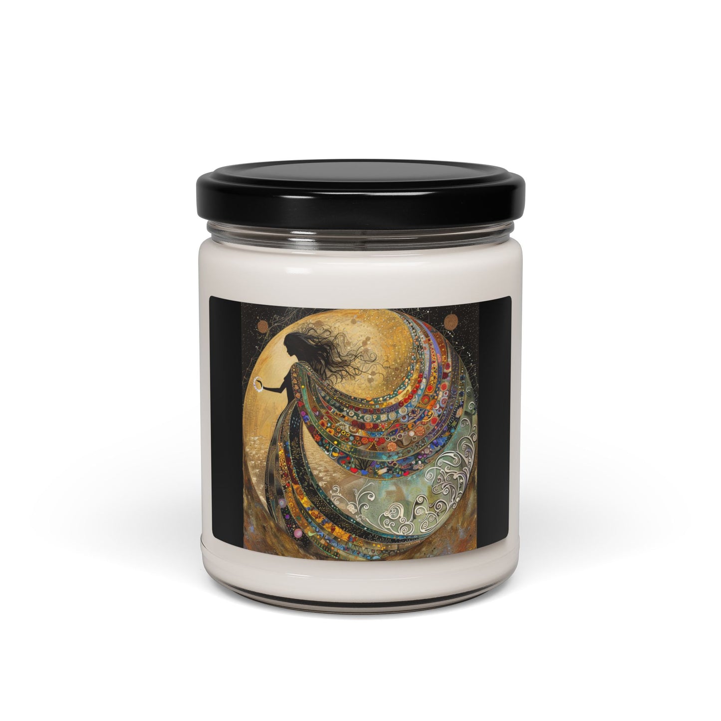 Colorful Goddess Scented Soy Candle - Relaxation Gift, Home Decor, Spa Night, Self-Care, Aromatherapy, Unique Candle