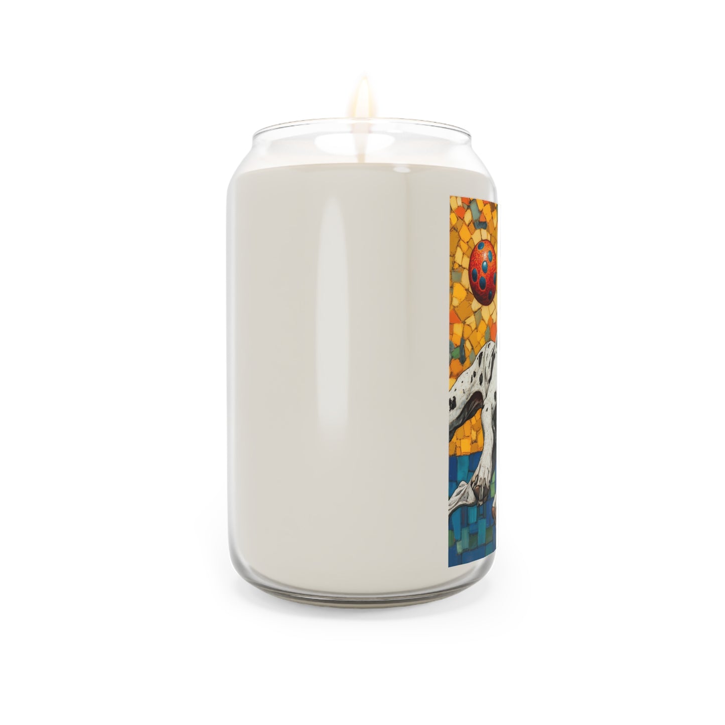 Great Dane Pickleball Mosaic Candle | Soy Candle 13.75oz