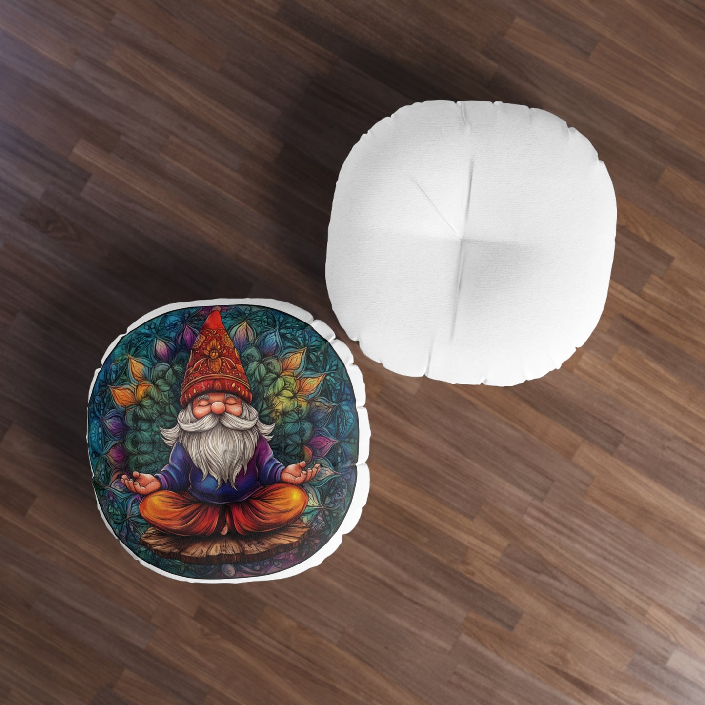 Tufted Floor Pillow, Round