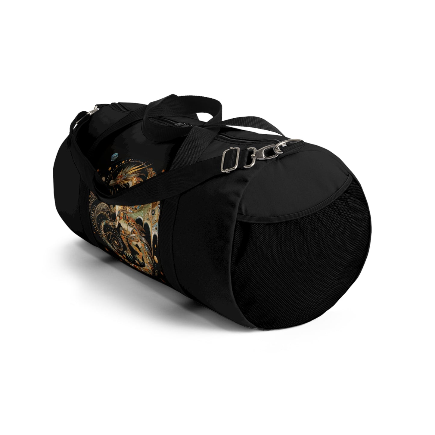 Mystic Dragon Duffel Bag, Gym Bag, Travel Bag, Weekender Bag, Fantasy Lover Gift, Dragon Artwork Travel Bag