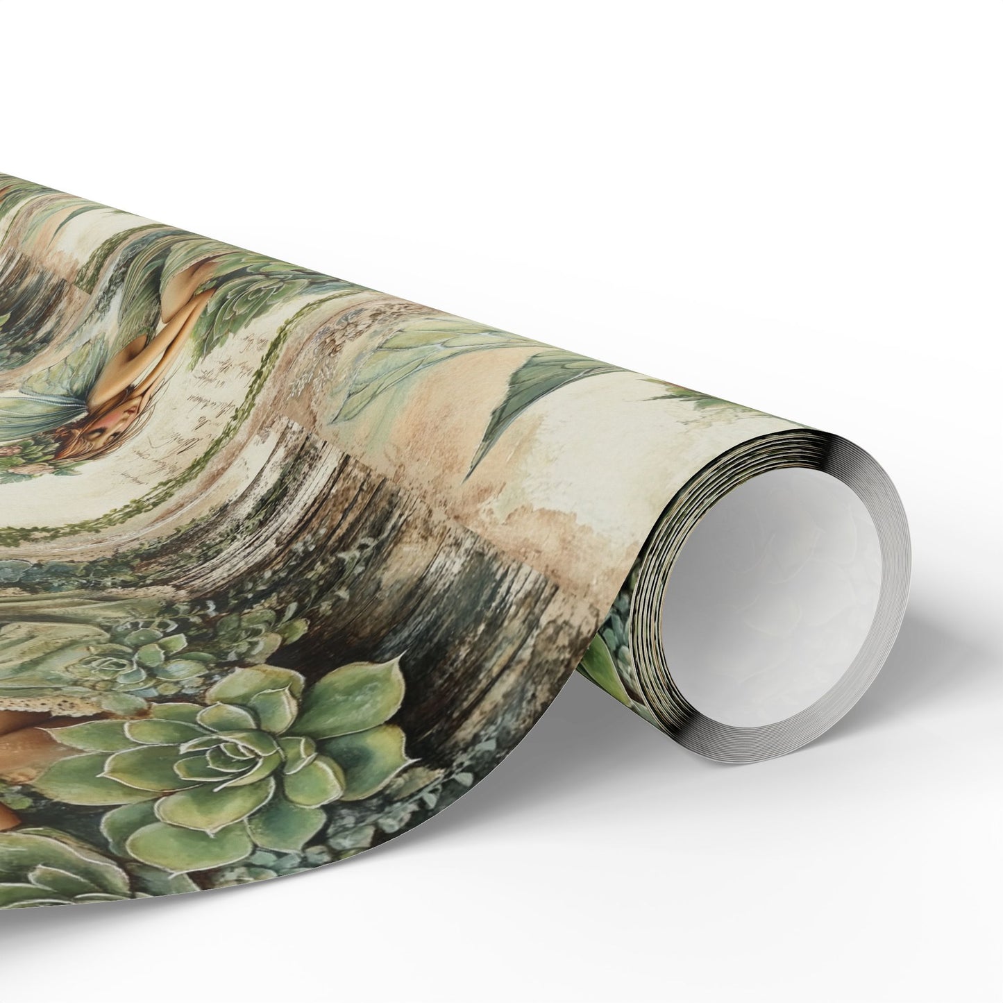 Chic Fairy Gift Wrapping Paper for All Occasions, Floral & Botanical Designs, Eco-Friendly Wrap, Birthday, Wedding, Holiday