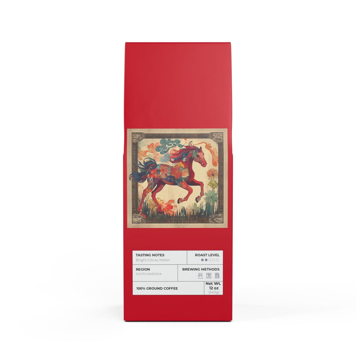 Year of The Fire Horse Colombia Single Origin Coffee (Light-Medium Roast)
