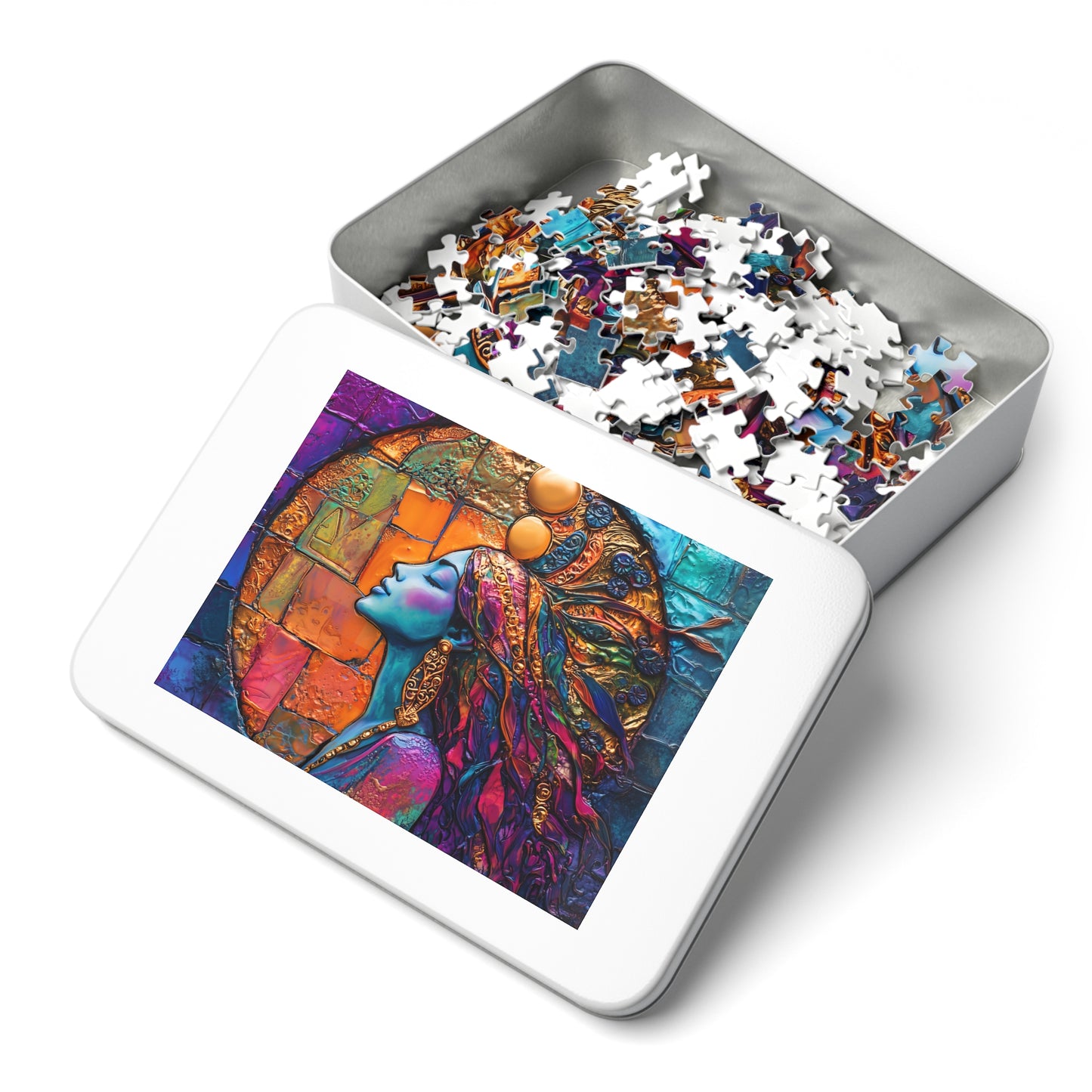 Bohemian Goddess Artwork Jigsaw Puzzle