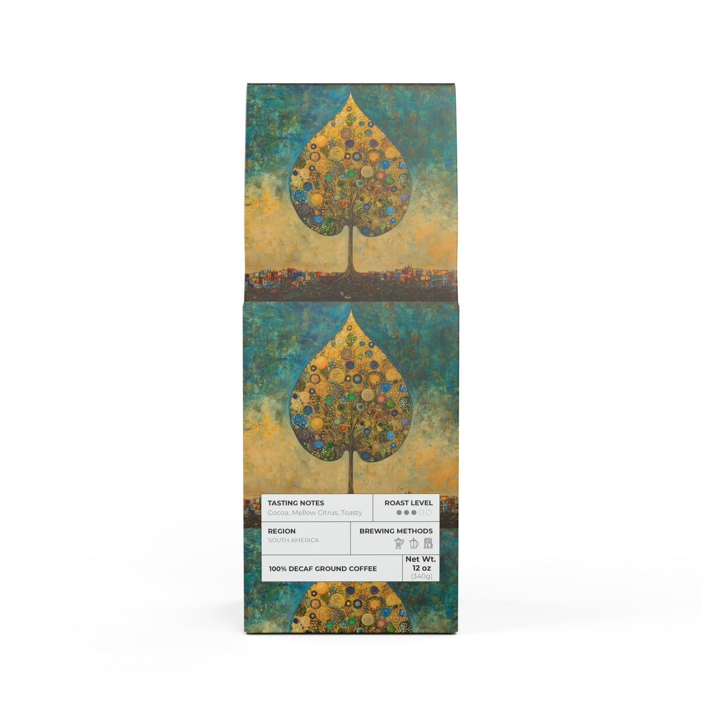 Bodhi Leaf Market Trapper Peak Decaf Coffee Blend (Medium Roast) Bodhi Gifts
