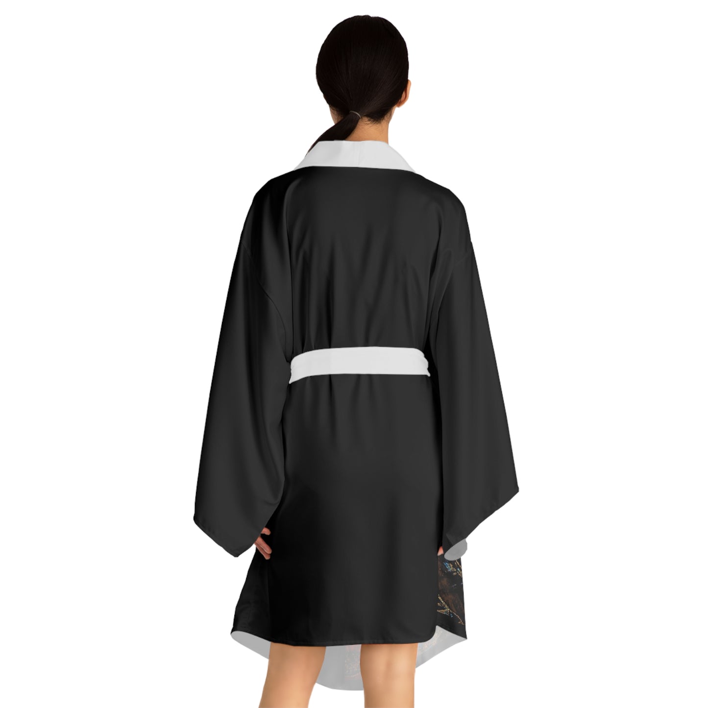Geisha Cat Kimono Robe