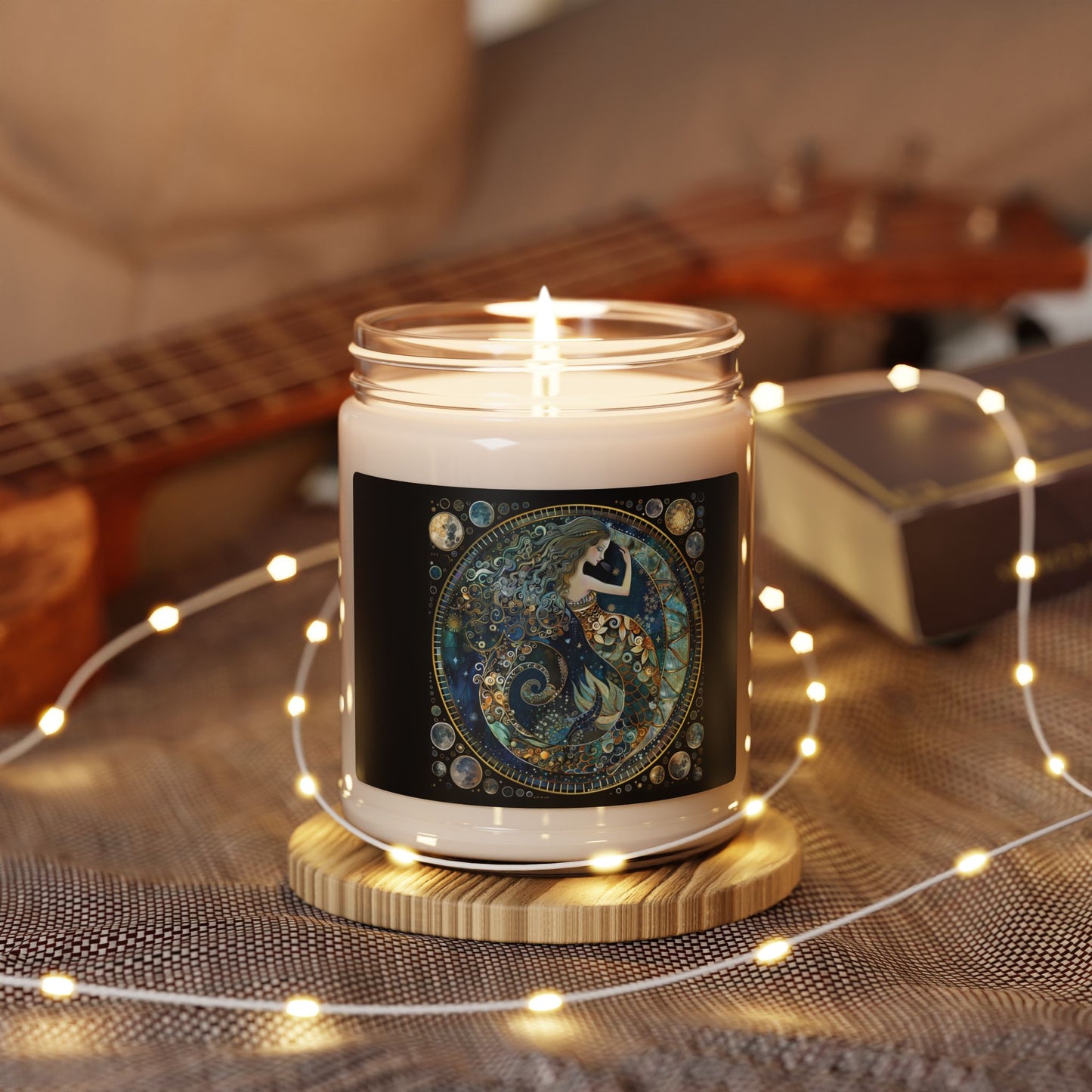 Celestial Dreams Scented Soy Candle, Aromatherapy Candle for Relaxation, Unique Home Decor, Gift for Her, Self-Care Candle, Meditation [...]