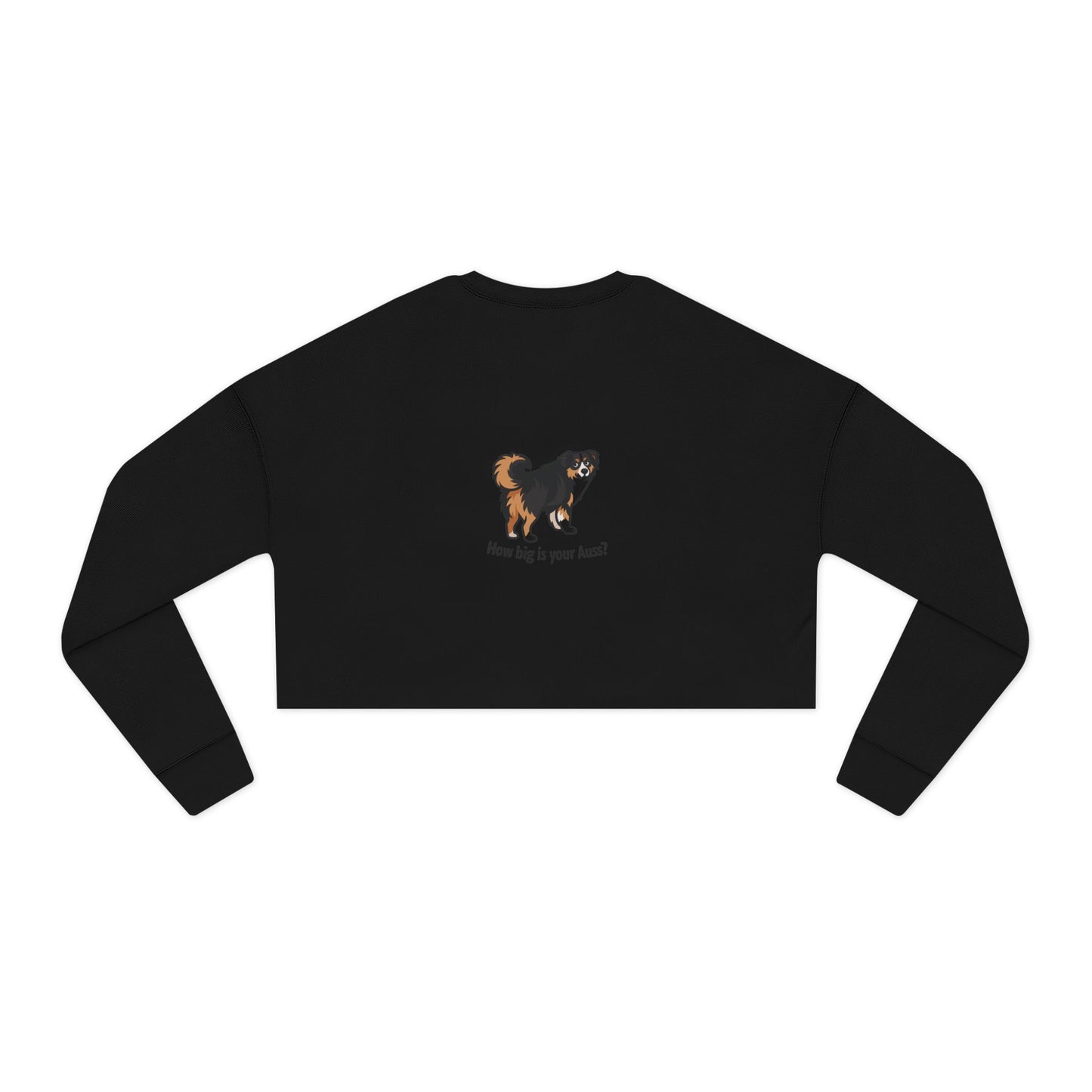 Big Auss Aussies Cropped Sweatshirt