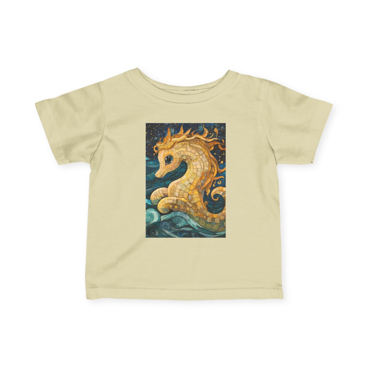 Baby Seahorse Infant Tee: Cute Baby Shirt, Toddler Outfit, Children's Clothing, Nautical Gift, Baby Shower Present