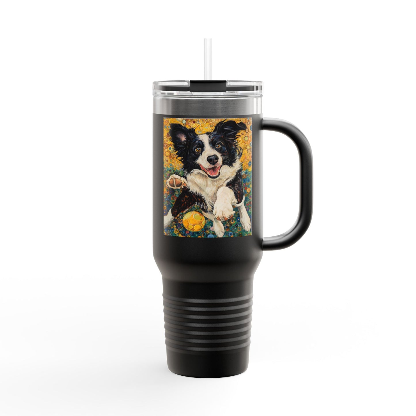 Border Collie Insulated Travel Mug | Perfect Gift for Pet Lovers, 40oz Drink Tumbler, Outdoor Adventure Cup, Birthday Present, [...]