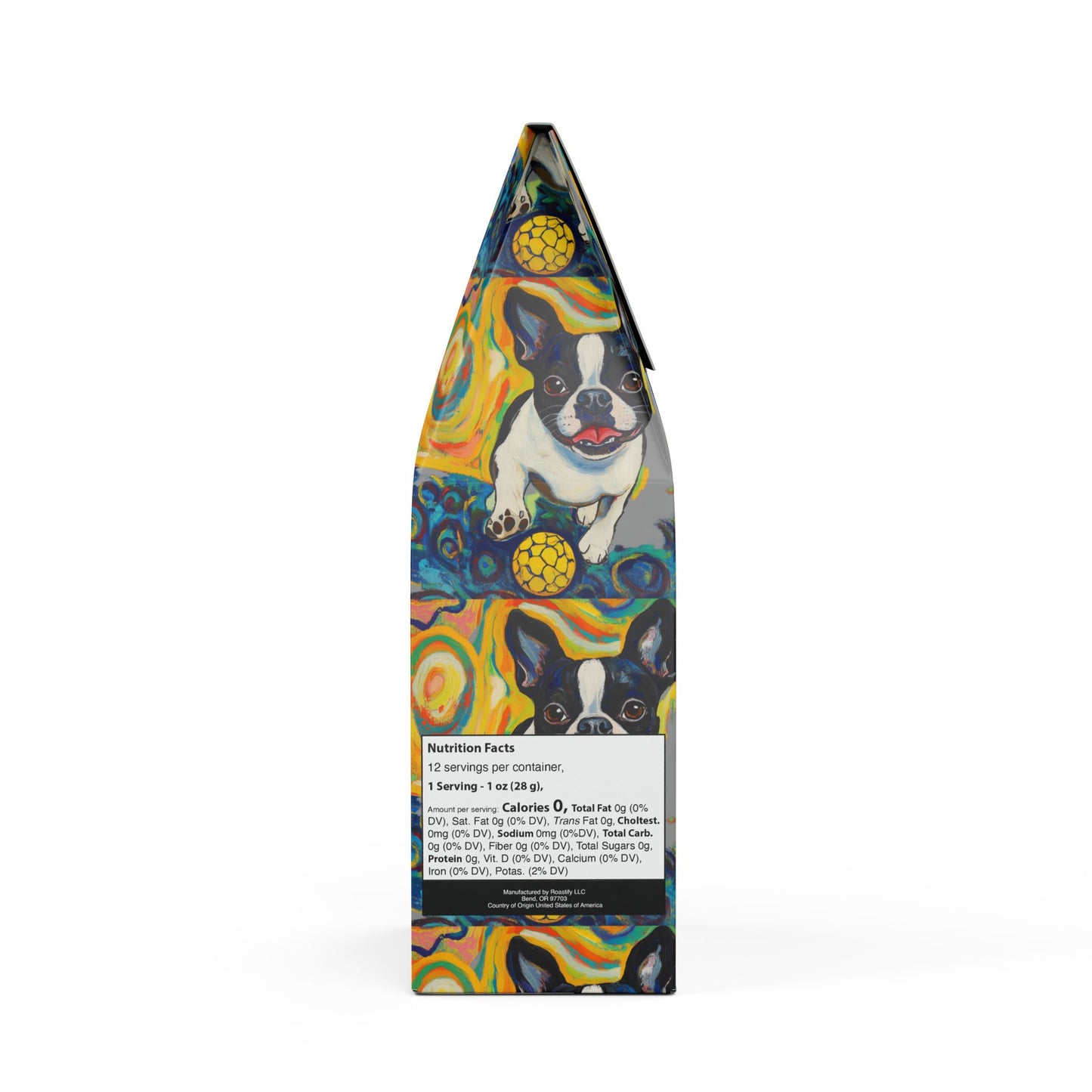 Boston Terrier Trapper Peak Decaf Coffee Blend (Medium Roast)