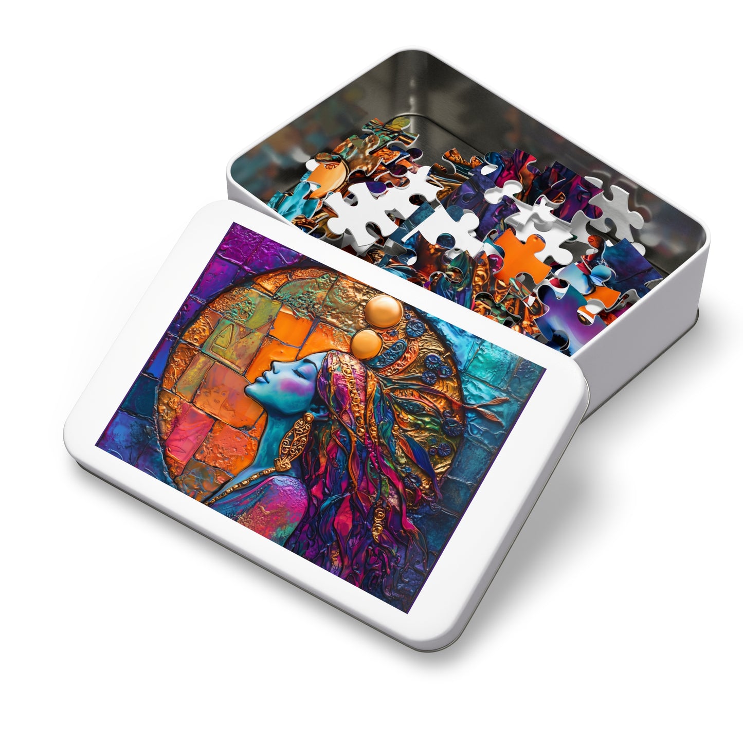 Bohemian Goddess Artwork Jigsaw Puzzle