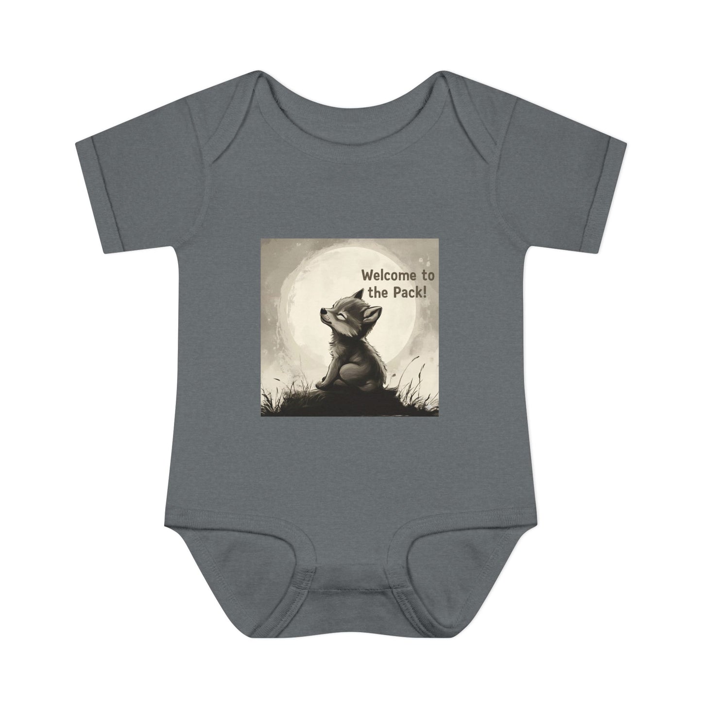 Welcome to the Wolf Pack Baby Bodysuit, Cute Infant Outfit, Animal Lover Gift, Newborn Apparel, Baby Shower Gift