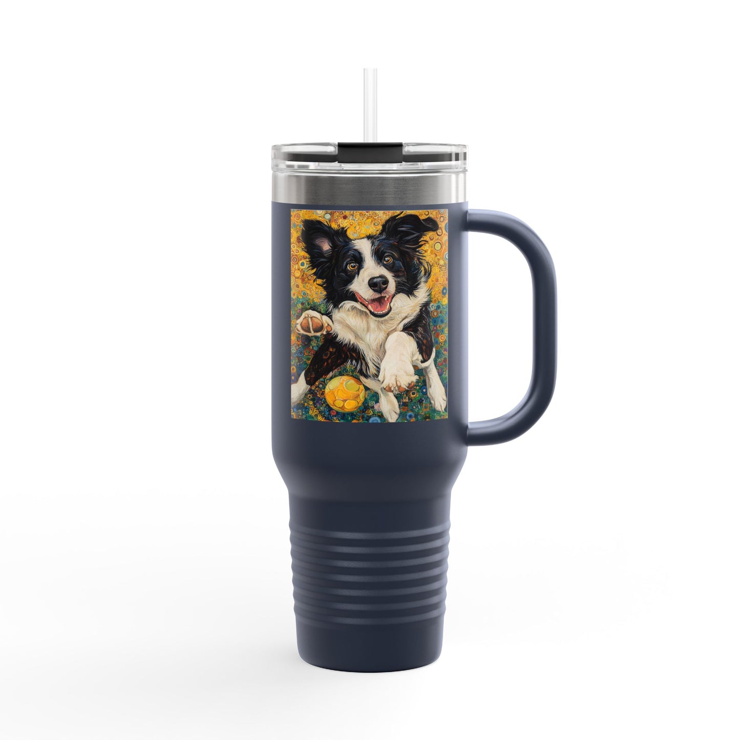 Border Collie Insulated Travel Mug | Perfect Gift for Pet Lovers, 40oz Drink Tumbler, Outdoor Adventure Cup, Birthday Present, [...]