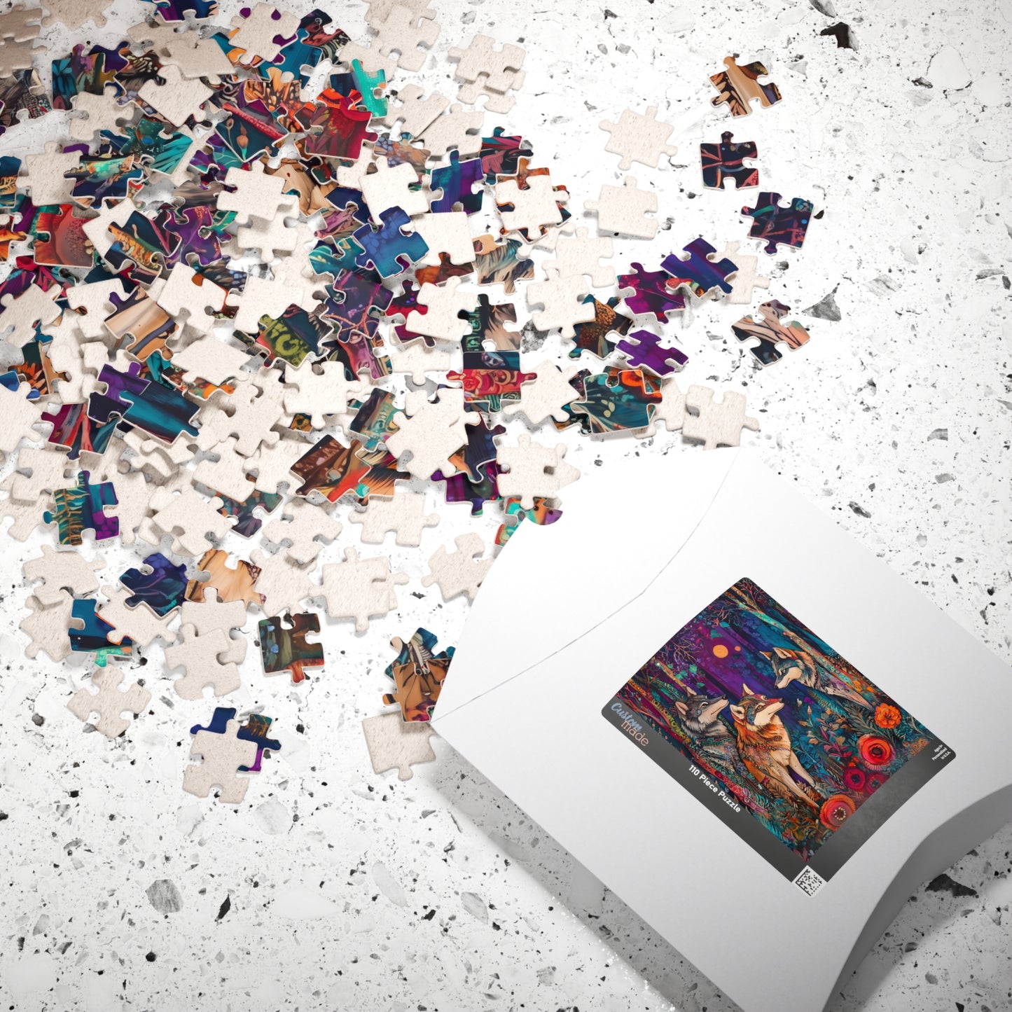 Mystical Wolves Forest Puzzle