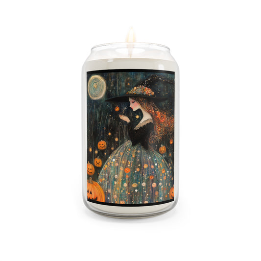 Enchanting Witch Scented Soy Candle | Home Decor, Seasonal Gift, Relaxation, Halloween Decor, Cozy Ambiance