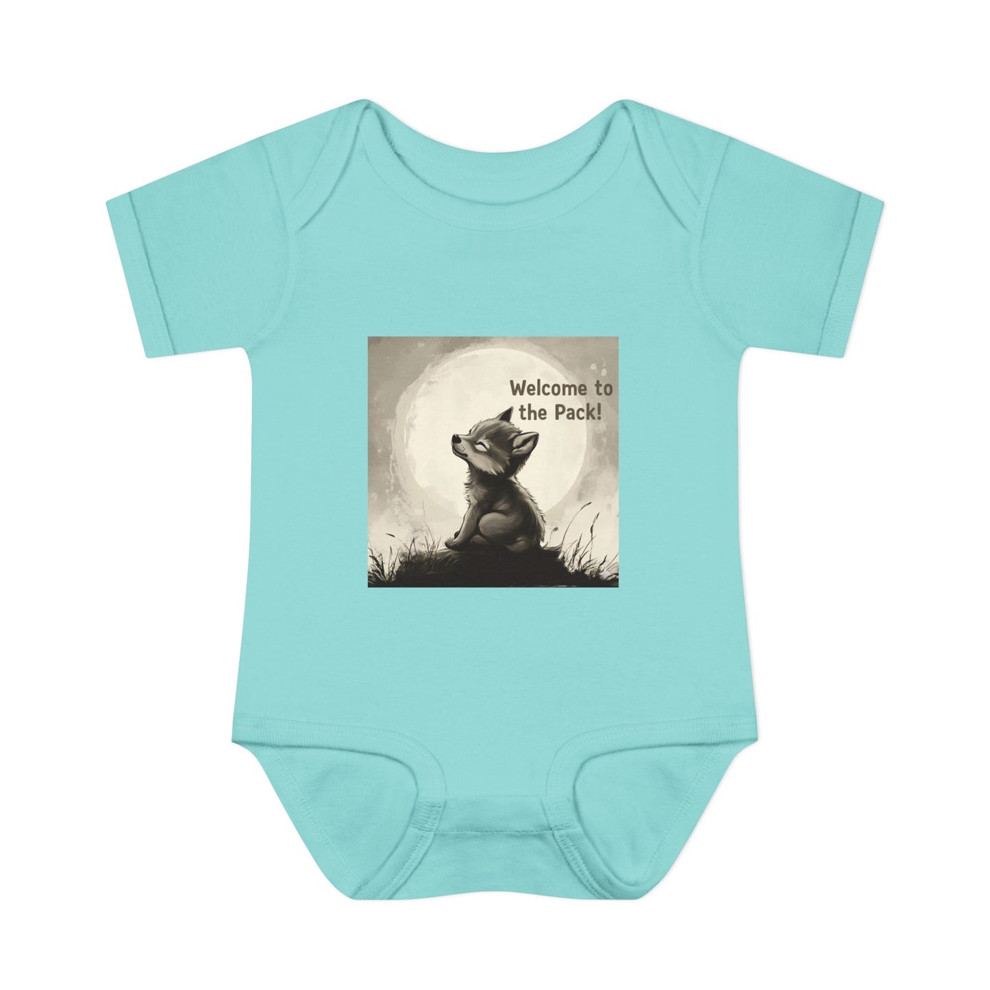 Welcome to the Wolf Pack Baby Bodysuit, Cute Infant Outfit, Animal Lover Gift, Newborn Apparel, Baby Shower Gift