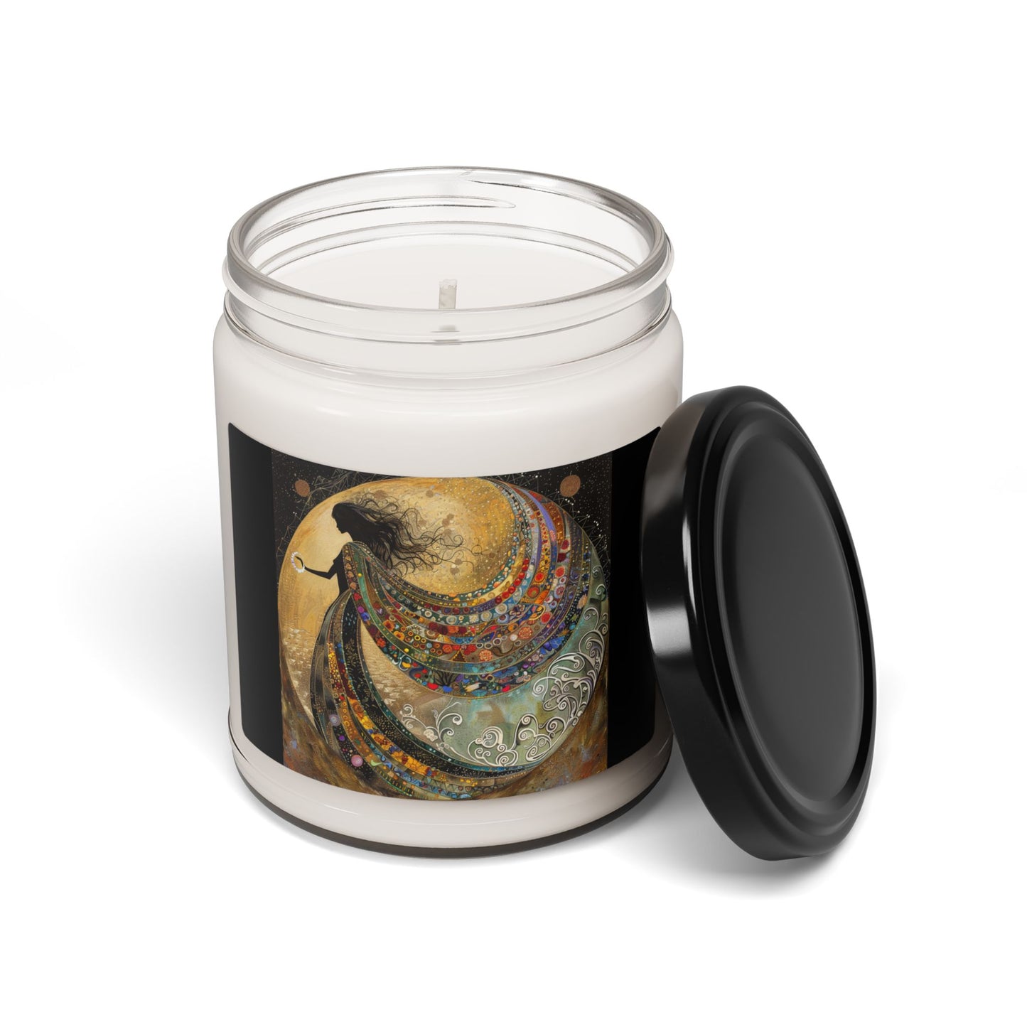 Colorful Goddess Scented Soy Candle - Relaxation Gift, Home Decor, Spa Night, Self-Care, Aromatherapy, Unique Candle