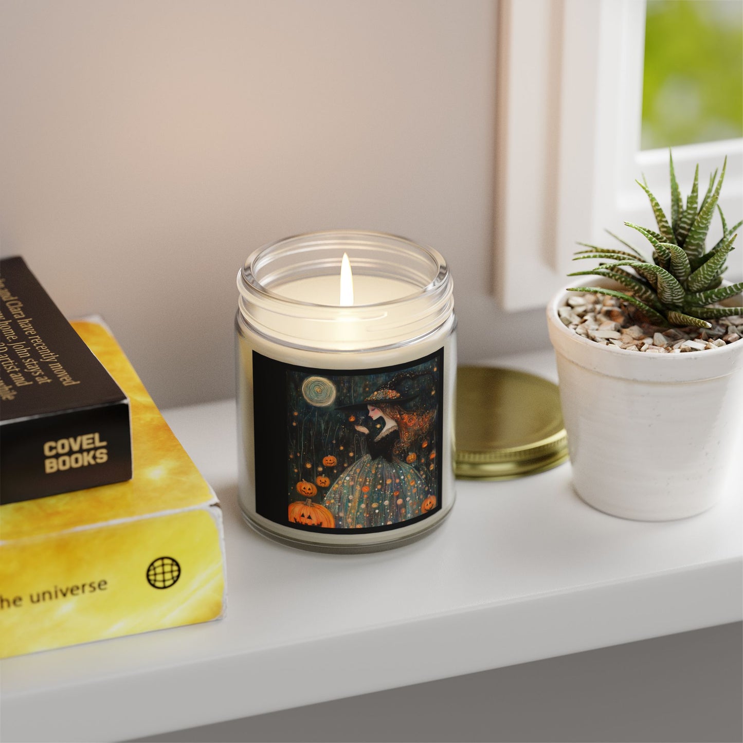 Halloween Witch Scented Candles, Cozy Home Decor, Aromatherapy Gifts, Fall Fragrance, Relaxation Candles, Halloween Party Decor
