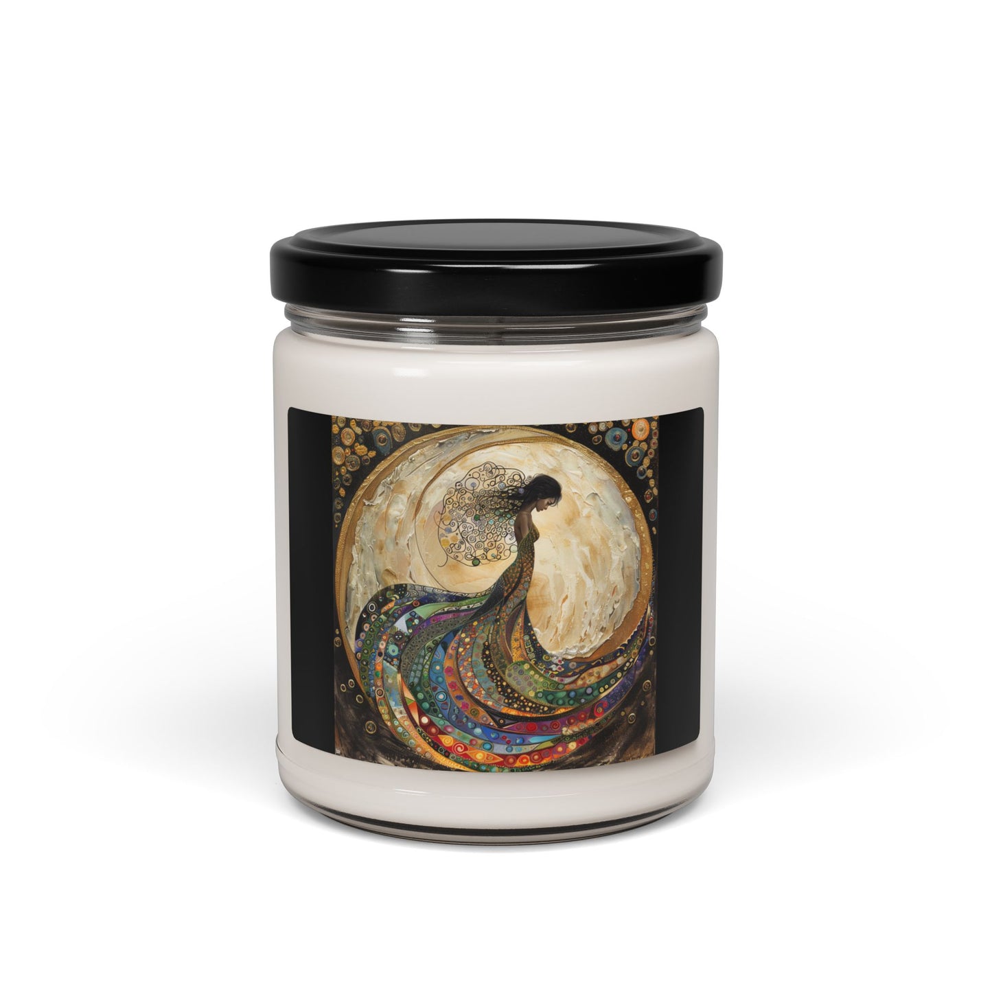 Elegant Scented Soy Candle | Artistic Home Decor, Eco-Friendly Gift, Aromatherapy, Relaxation, Birthday, Mother's Day