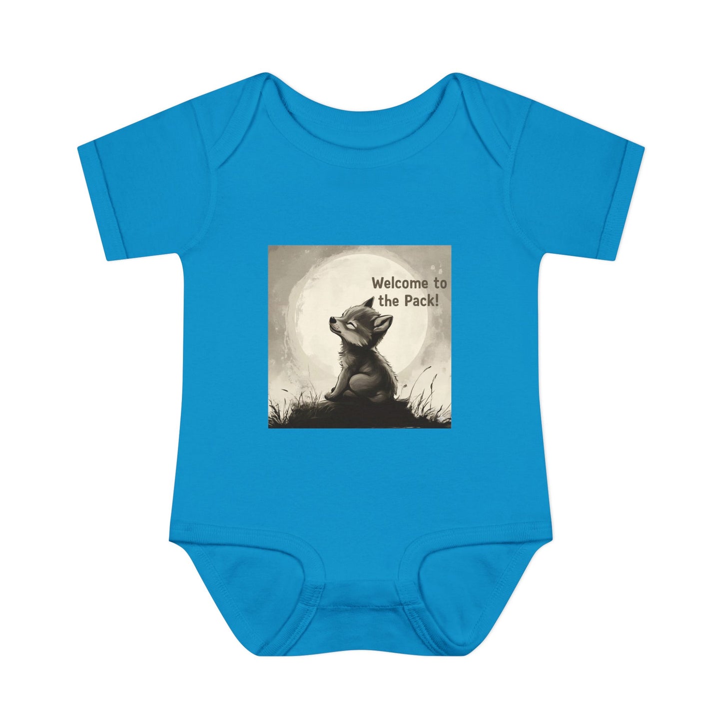 Welcome to the Wolf Pack Baby Bodysuit, Cute Infant Outfit, Animal Lover Gift, Newborn Apparel, Baby Shower Gift