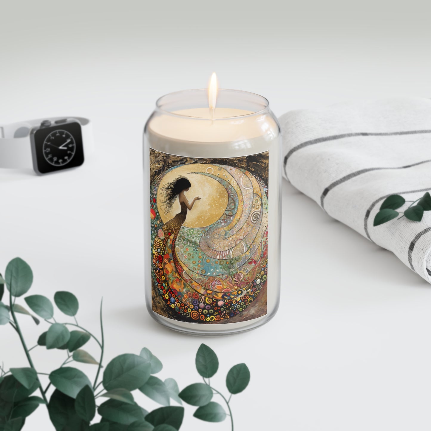 Whimsical Goddess Scented Candle, Relaxation Gift, Home Decor, Self-Care Essential, Soothing Aromatherapy