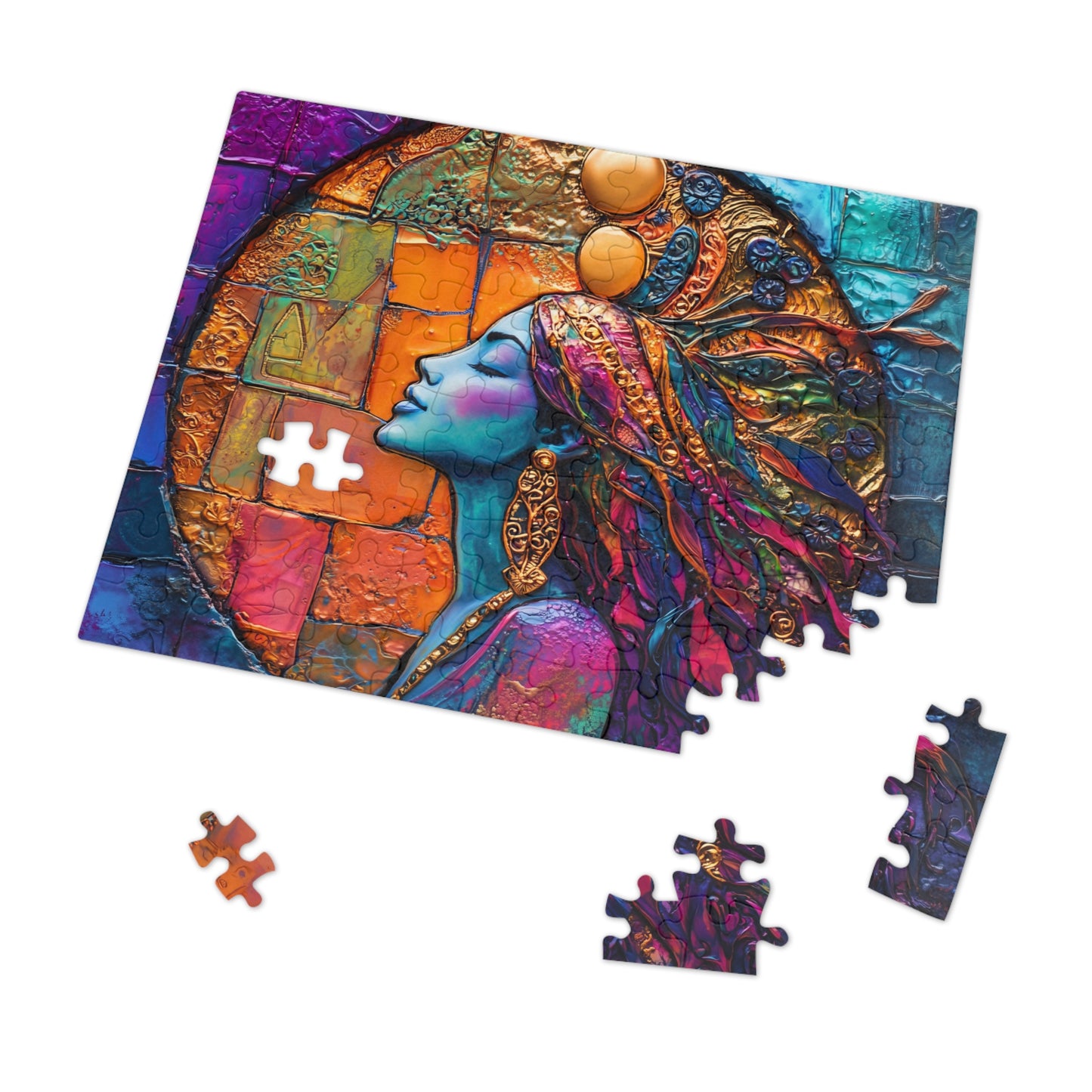 Bohemian Goddess Artwork Jigsaw Puzzle