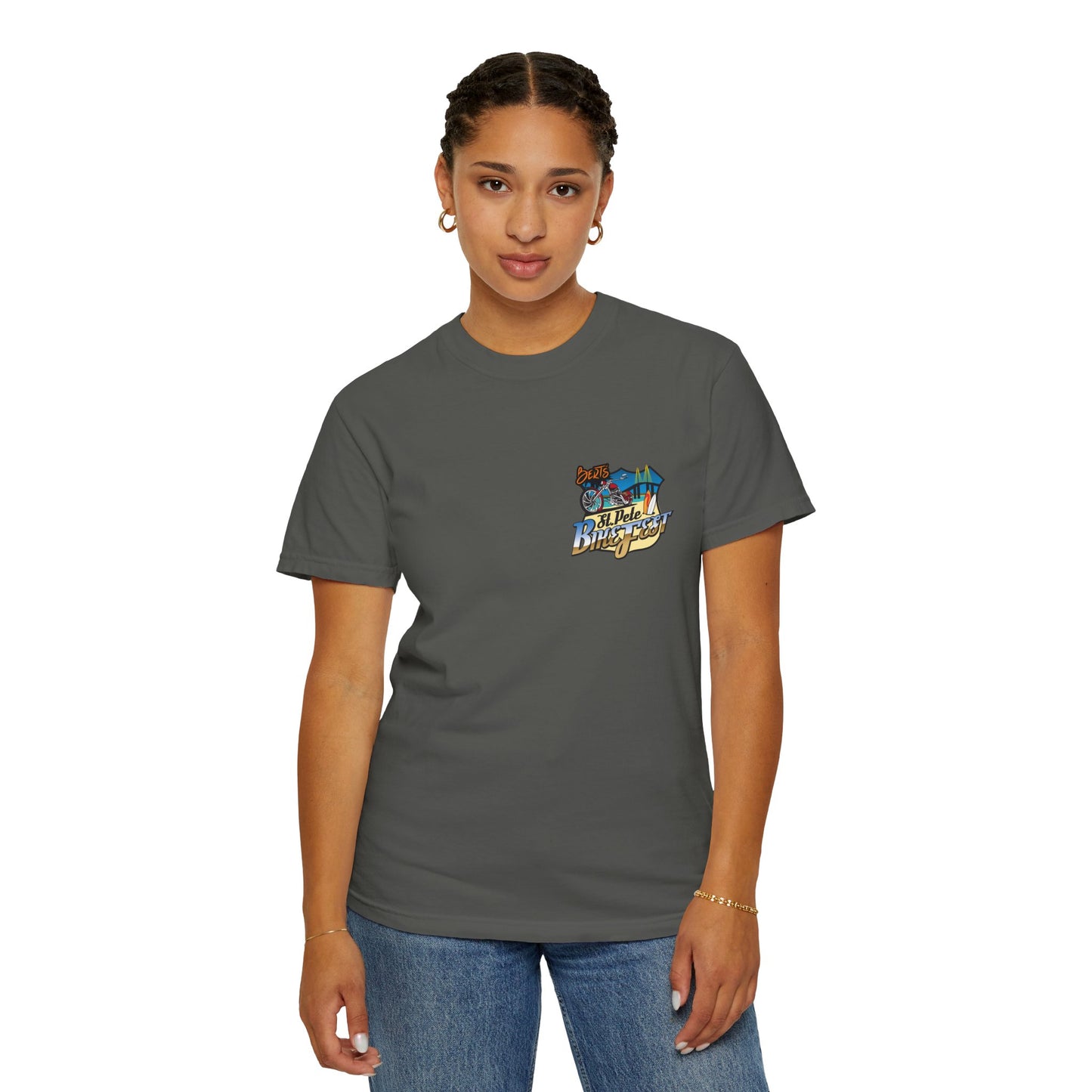 St Pete FL Bike Fest  Vintage-Style Unisex T-Shirt | Beach Vibes | Retro Apparel | Gift for Beach Lovers | Summer Fashion | Graphic Tee