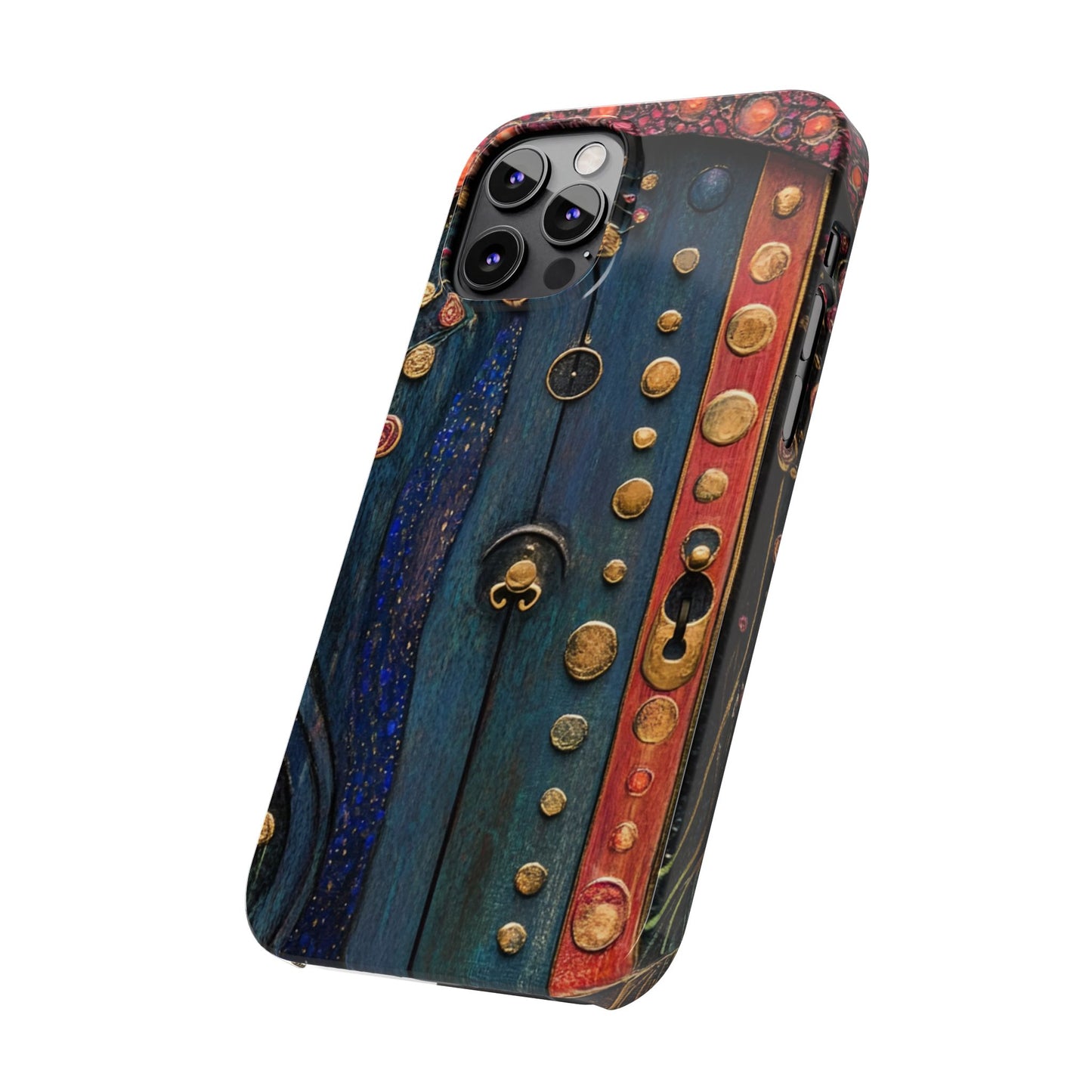 Fairy Door Artistic Slim Phone Cases, Unique Phone Cover, Gift for Art Lovers, Decorative Case, Phone Accessory